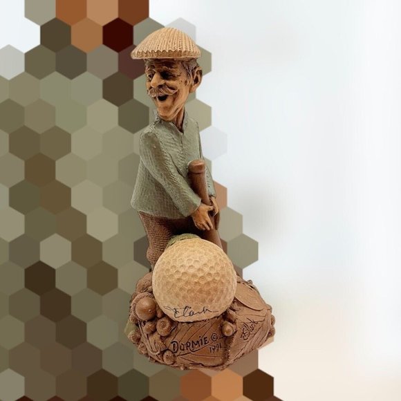 Tom Clark Gnome Dormie 87 Golf Ball Baseball Bat Collectible - Picture 4 of 16